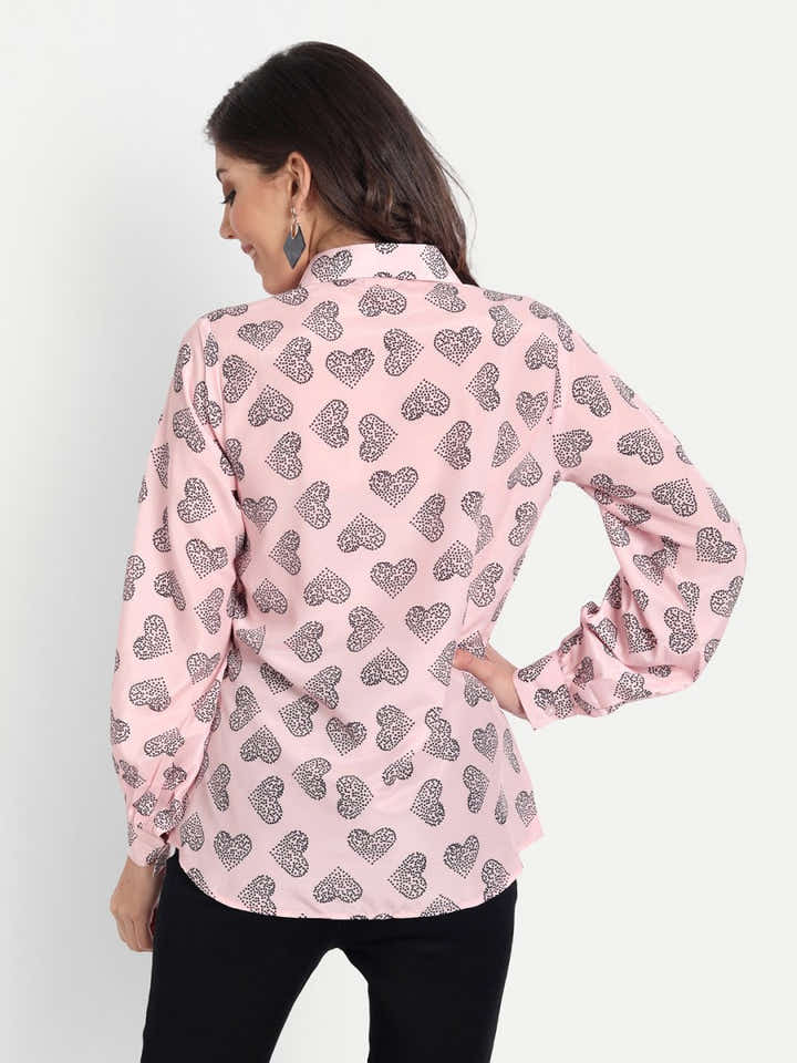 Masakali.co Tops for Women western wear floral pink - Masakali.Co®
