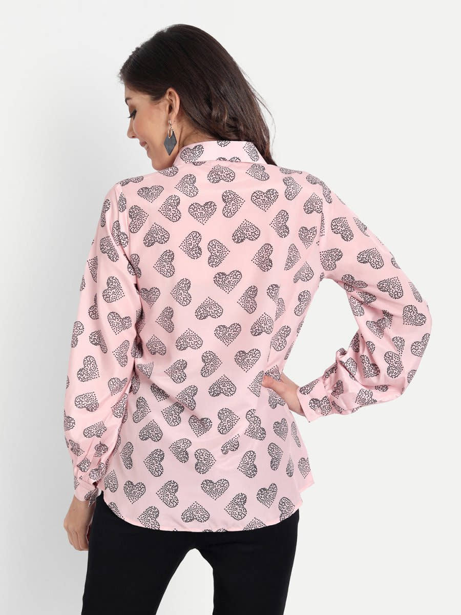 Masakali.co Tops for Women western wear floral pink - Masakali.Co®
