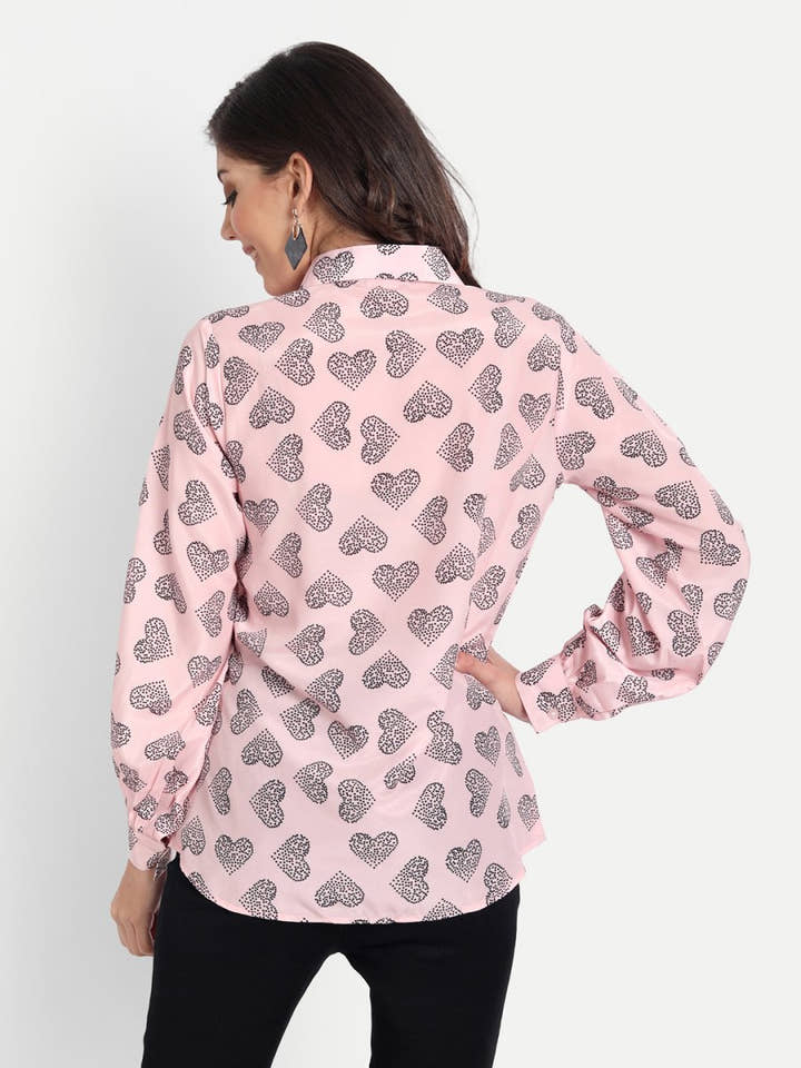 Masakali.co Tops for Women western wear floral pink - Masakali.Co®