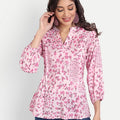 Masakali.co Tops for Women western wear floral pink