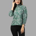 Masakali.co tops for Women western wear green