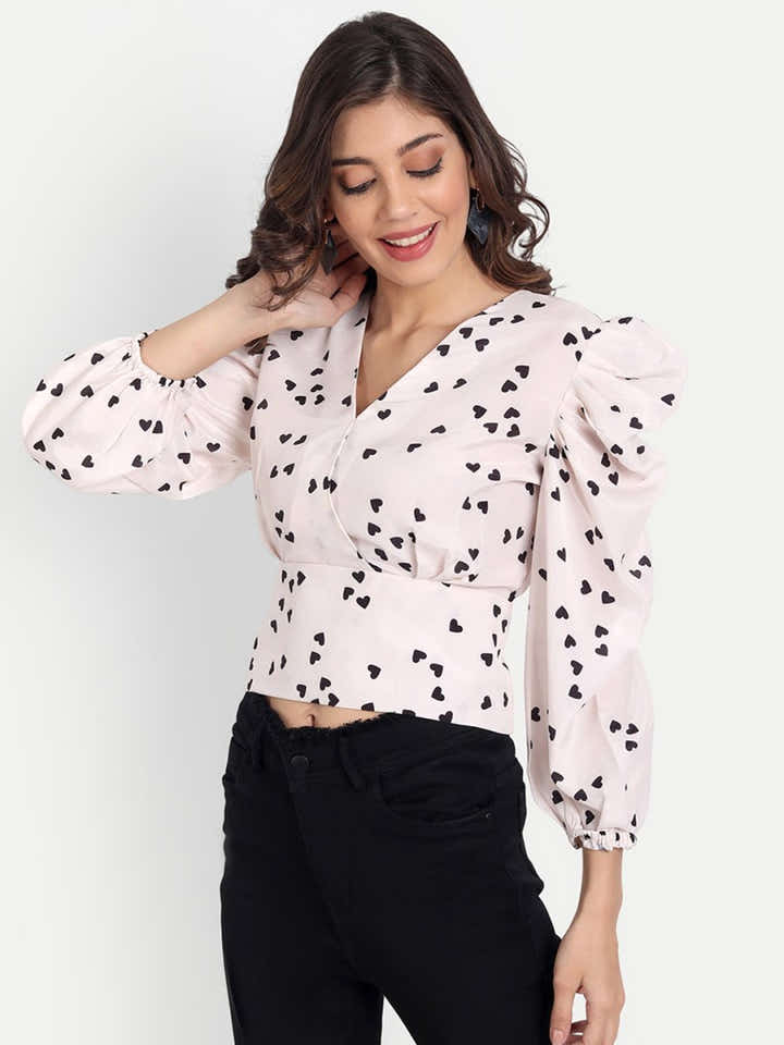 Masakali.co Tops for Women western wear white - Masakali.Co®