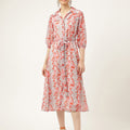 Moon Mist Abstract Maxi Dress