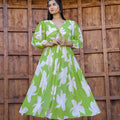 Nasty Green Floral Maxi Dress
