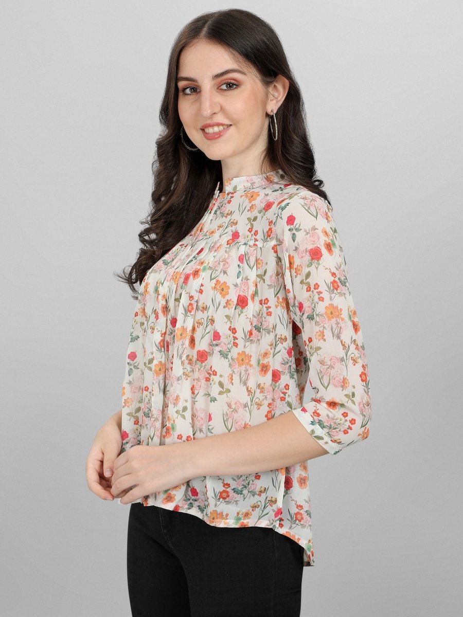 Parrot Floral Top - Masakali.Co®