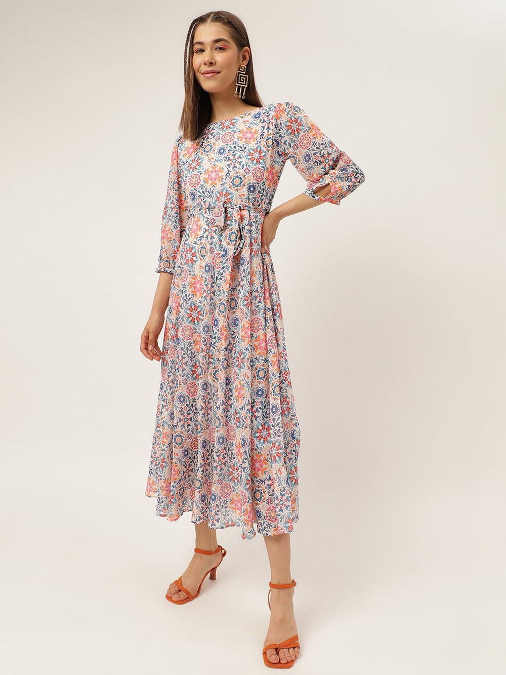 Pink Petal Paradise Maxi Dress - Masakali.Co®