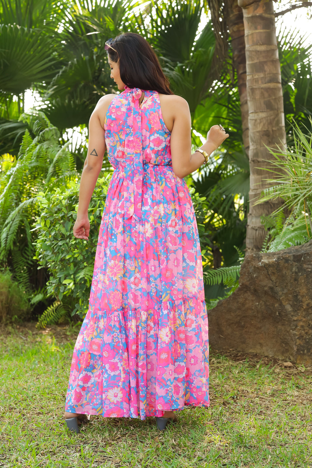 Pink Sherbet Maxi Dress - Masakali.Co®