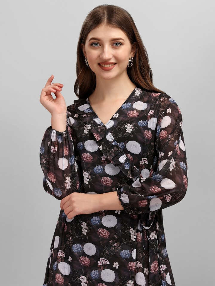 Pitch Black Women's Dress - Masakali.Co®