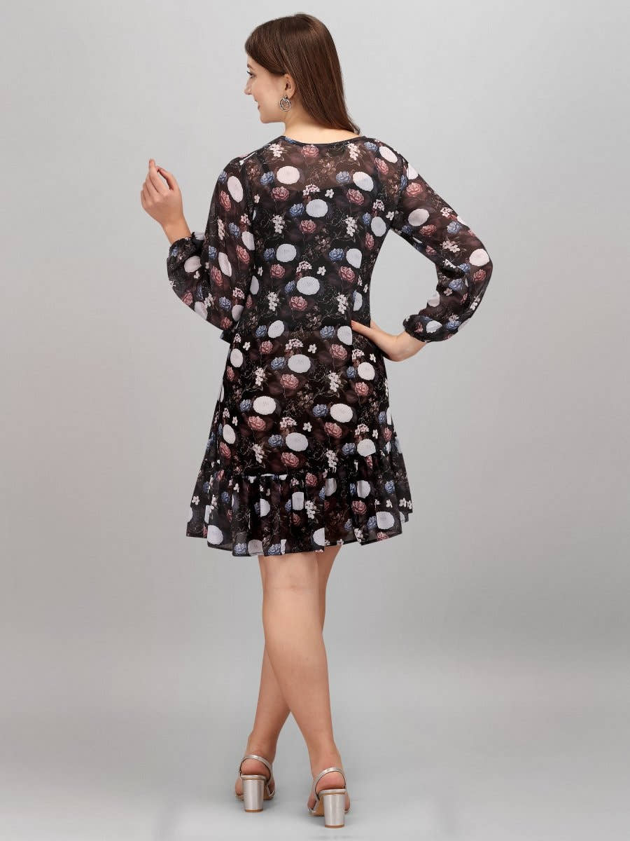 Pitch Black Women's Dress - Masakali.Co®