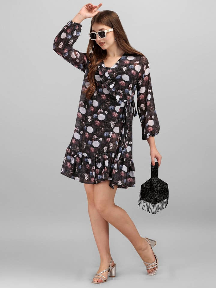 Pitch Black Women's Dress - Masakali.Co®