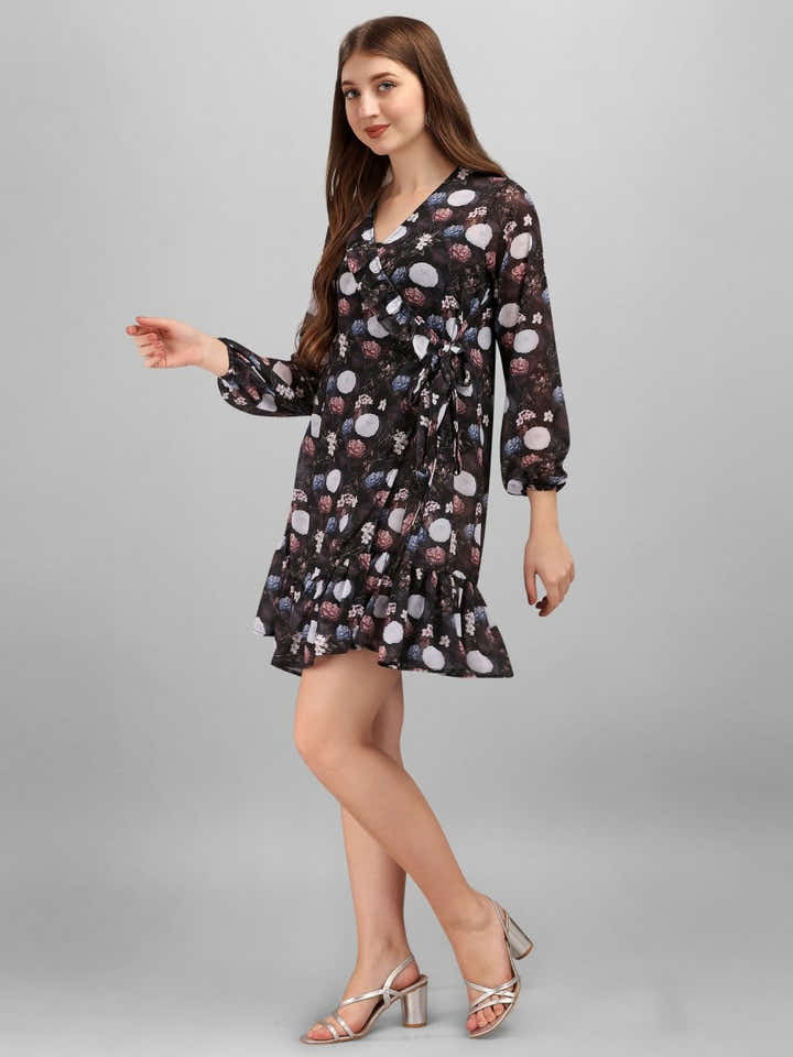 Pitch Black Women's Dress - Masakali.Co®