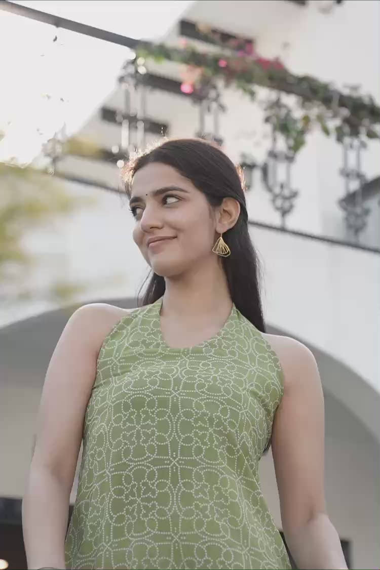 AURUM | Halter Short Kurti