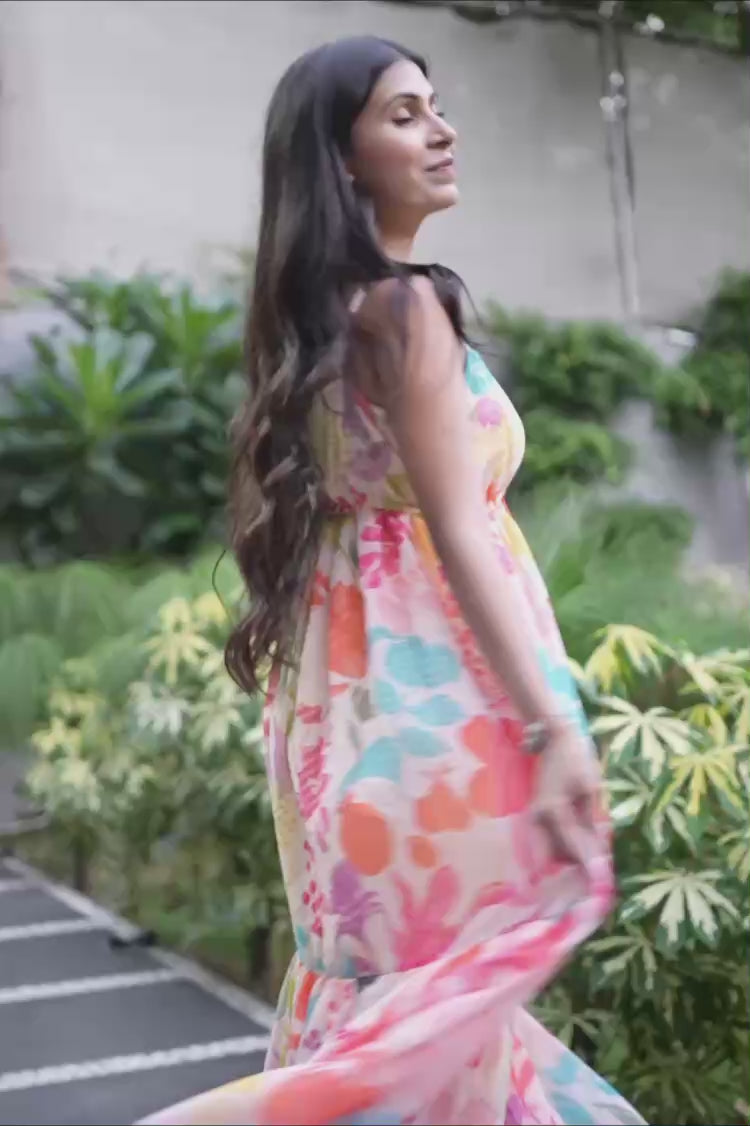 Floral Fiesta Maxi Dress