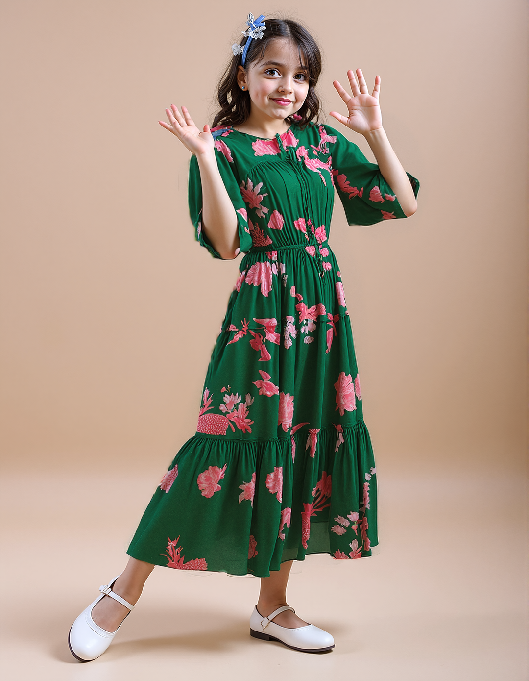 Spruce Bruce Baby Girl Maxi