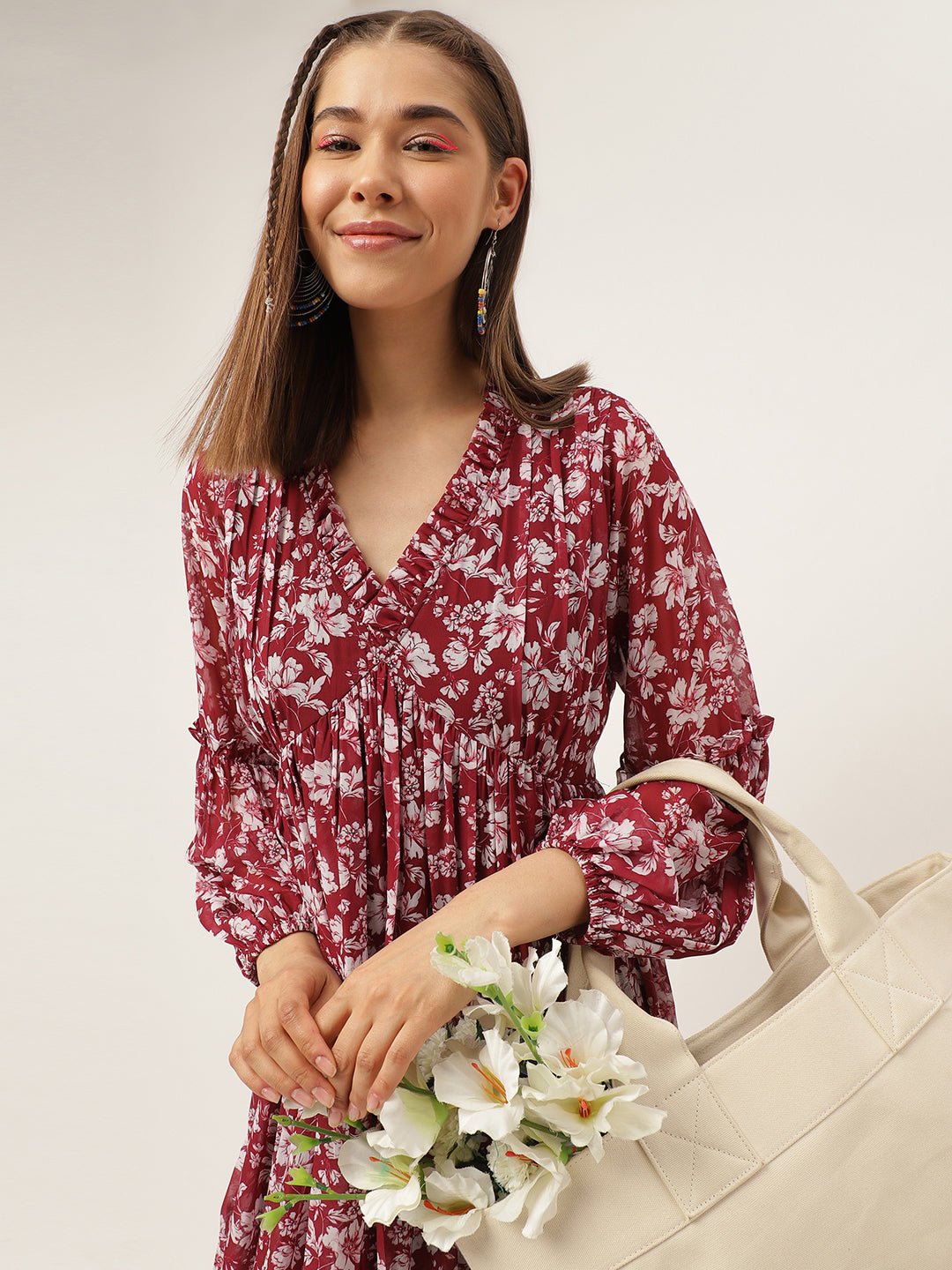 Ruby Bloom Maxi Dress - Masakali.Co®