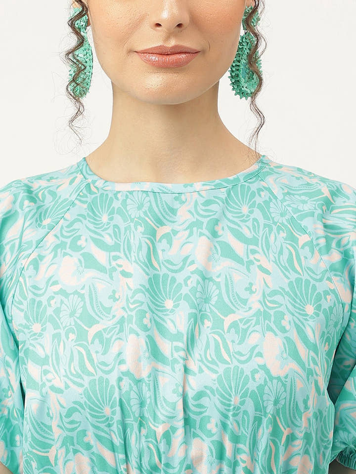 Tiffany Blue Women's Dress - Masakali.Co®