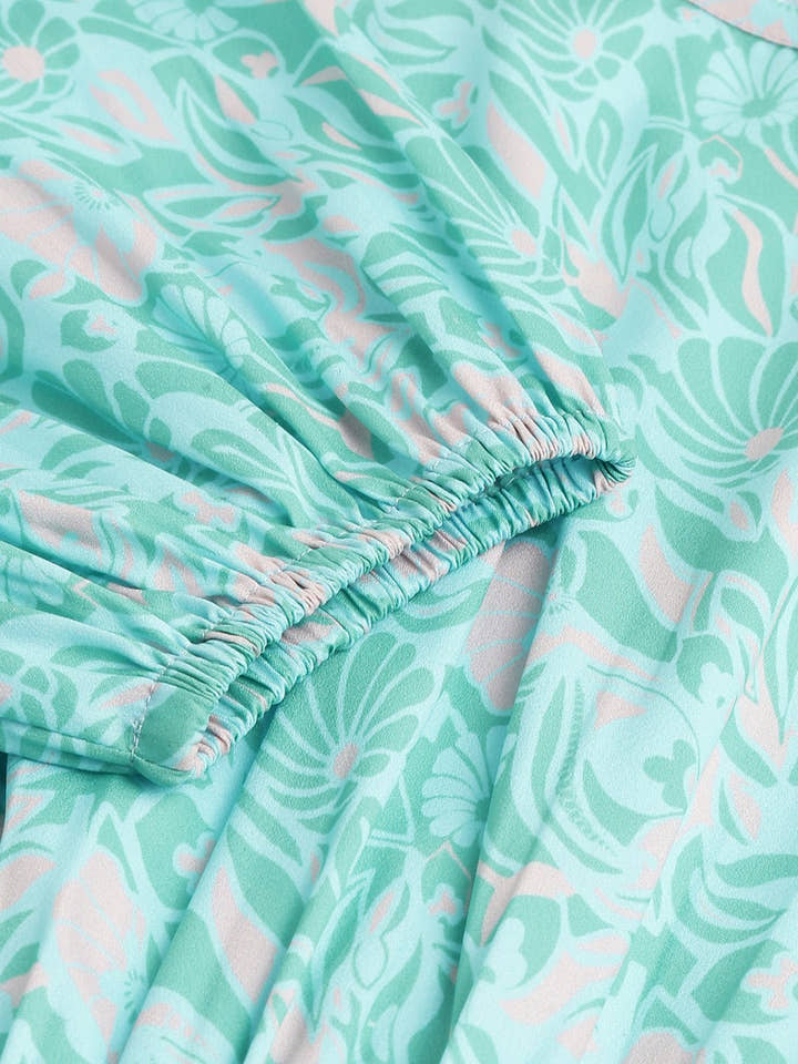 Tiffany Blue Women's Dress - Masakali.Co®