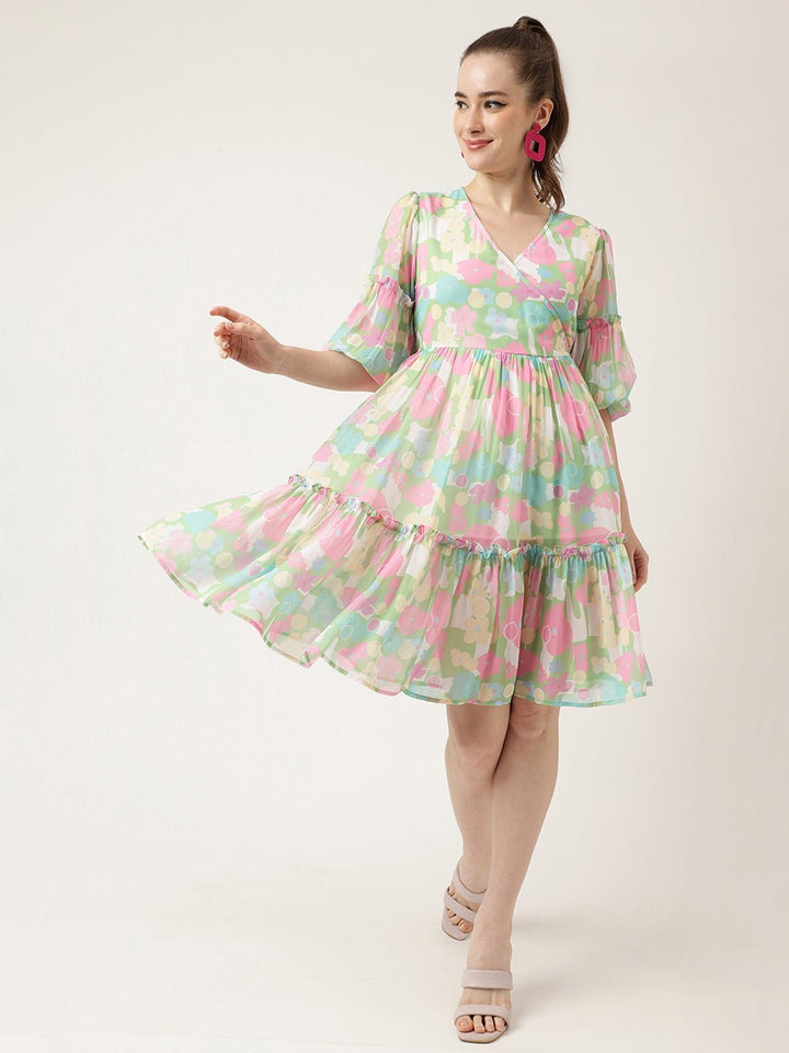 Turquoise Green Women's Dress - Masakali.Co®