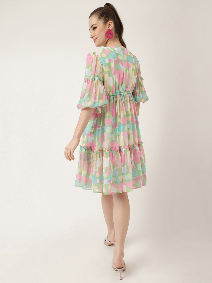 Turquoise Green Women's Dress - Masakali.Co®