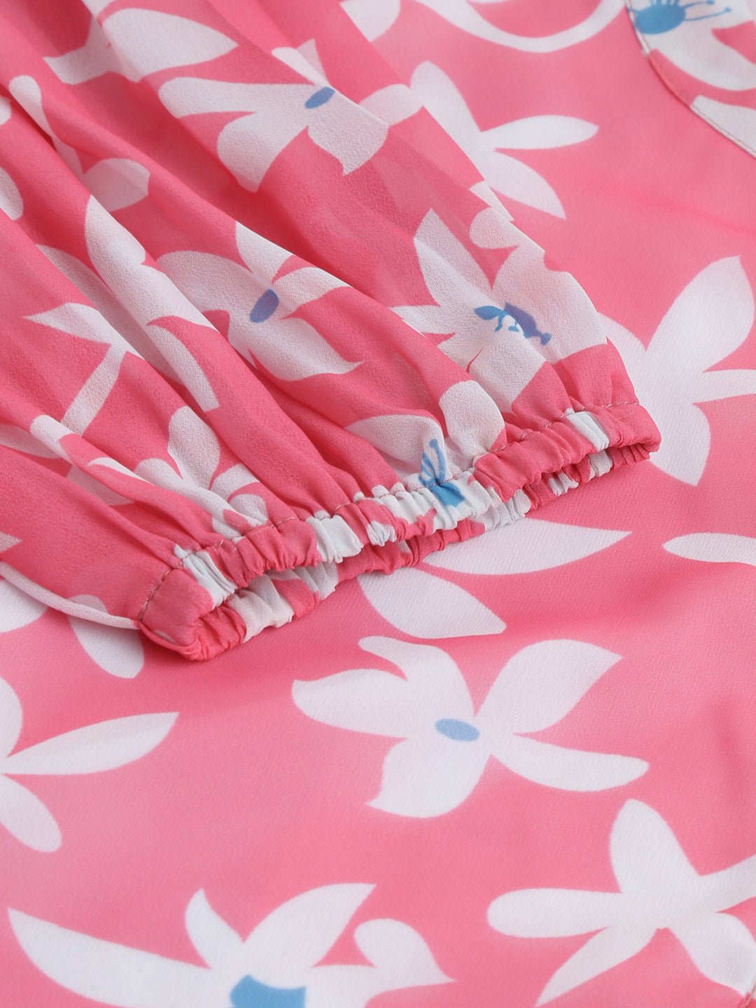 Cadillac Pink Floral Maxi Dress - Masakali.Co®