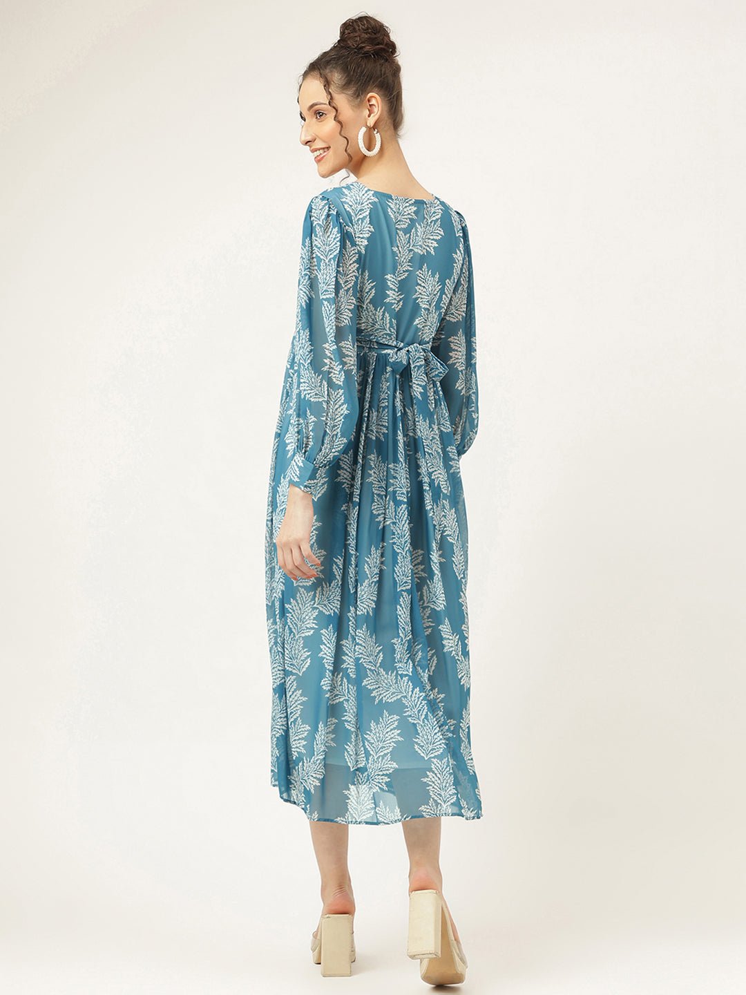 Glacier Blue Women's Dress - Masakali.Co®