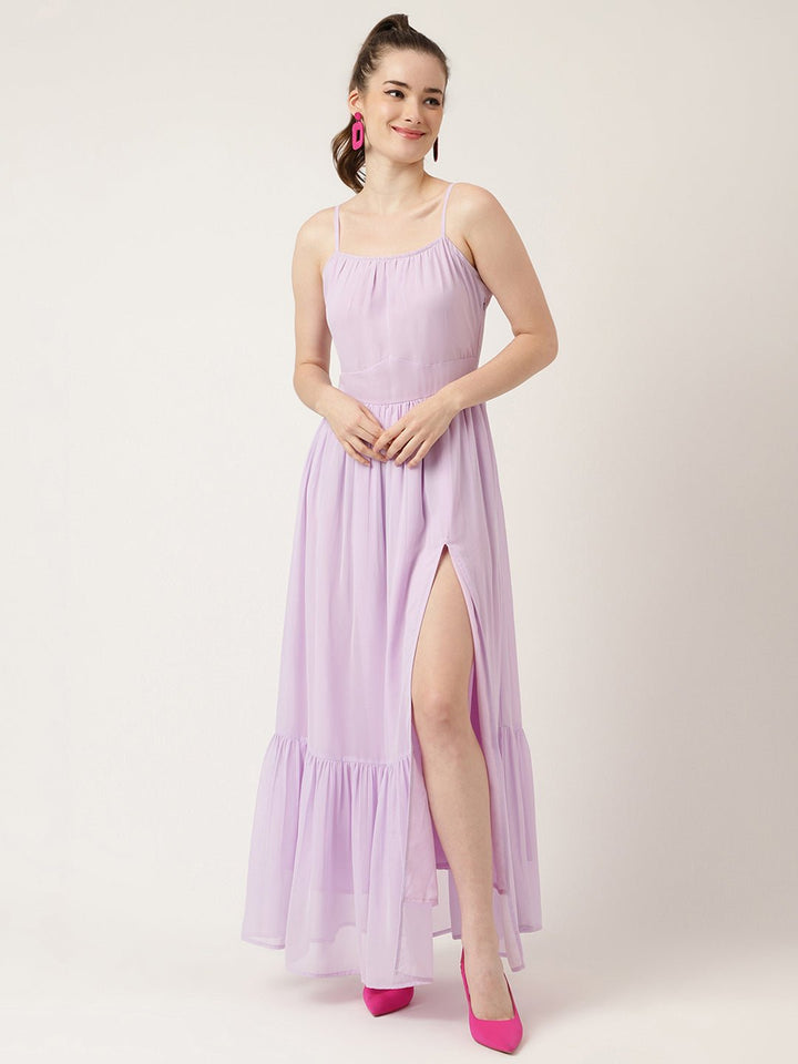 Languid Lavender Maxi Dress - Masakali.Co®