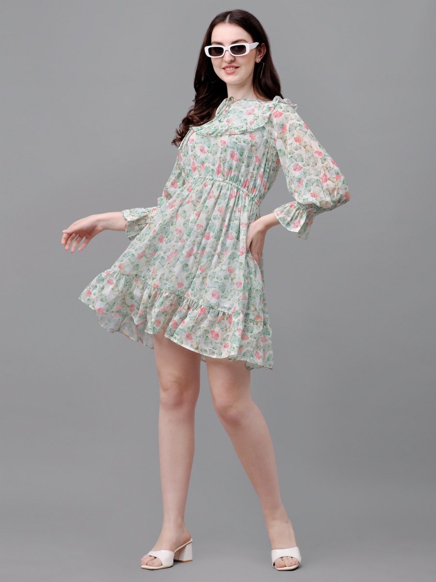 Masakali.co dresses for Women western wear floral Dress - Masakali.Co™