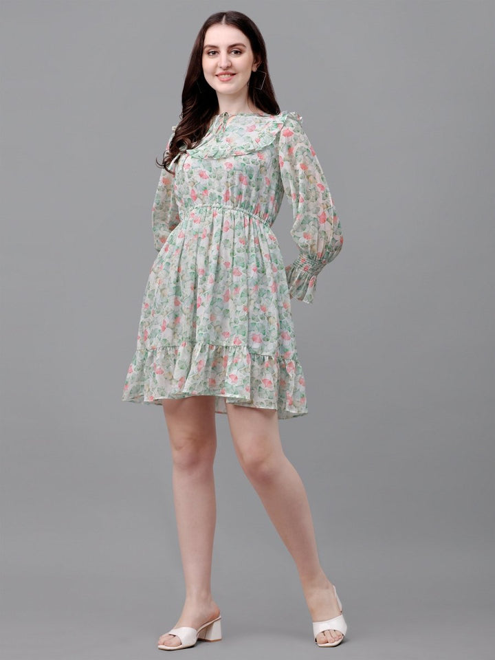 Masakali.co dresses for Women western wear floral Dress - Masakali.Co™