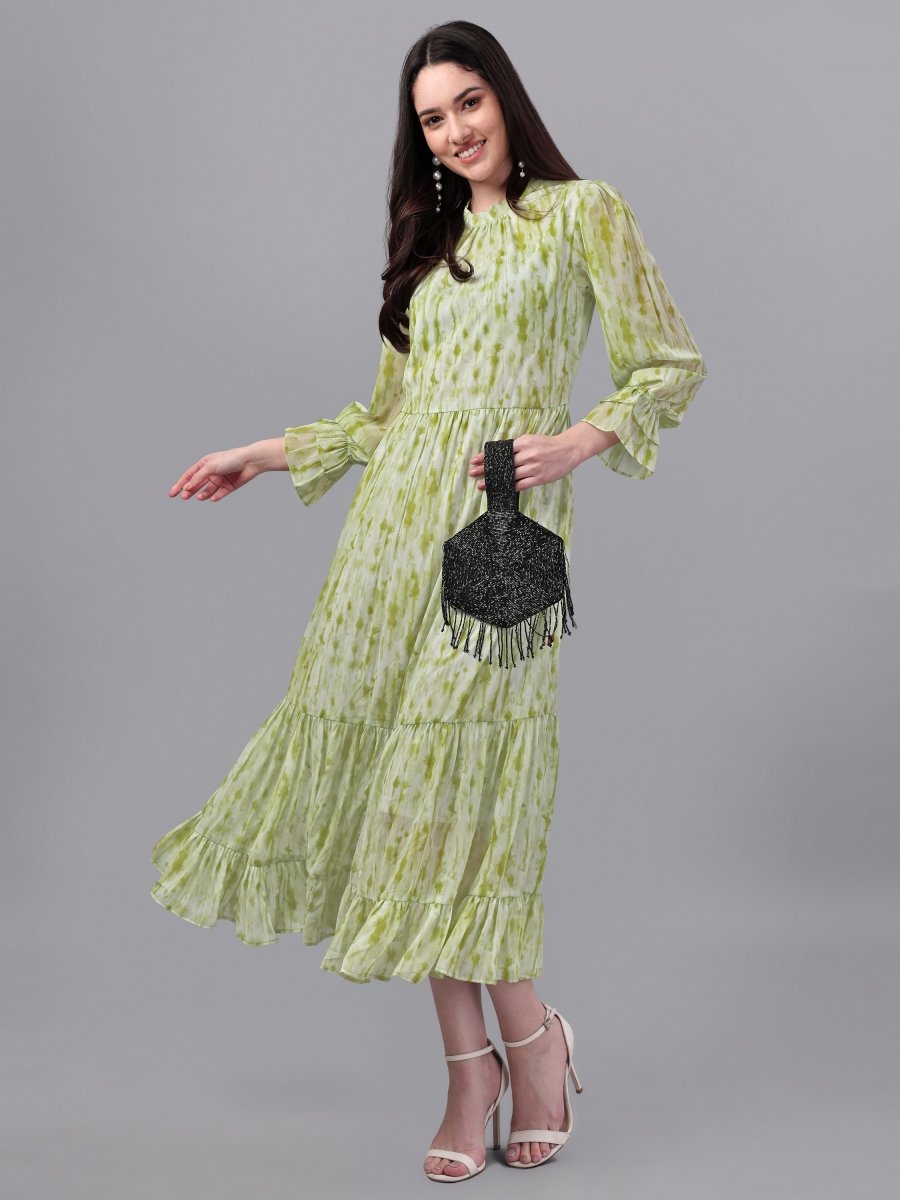 Masakali.co dresses for Women western wear Parrot Floral Maxi Dress - Masakali.Co™
