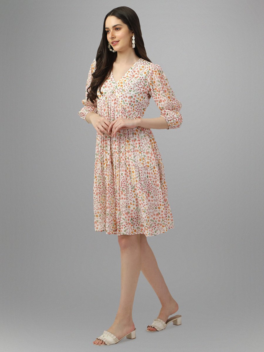 Masakali.co dresses for womens Multi Color Floral - Masakali.Co™