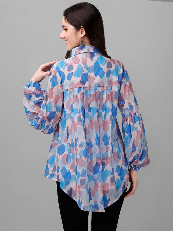 Masakali.co tops for Women western wear abstract - Masakali.Co™