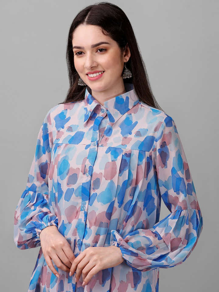 Masakali.co tops for Women western wear abstract - Masakali.Co™