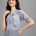 Minimal Grey Women's Top
