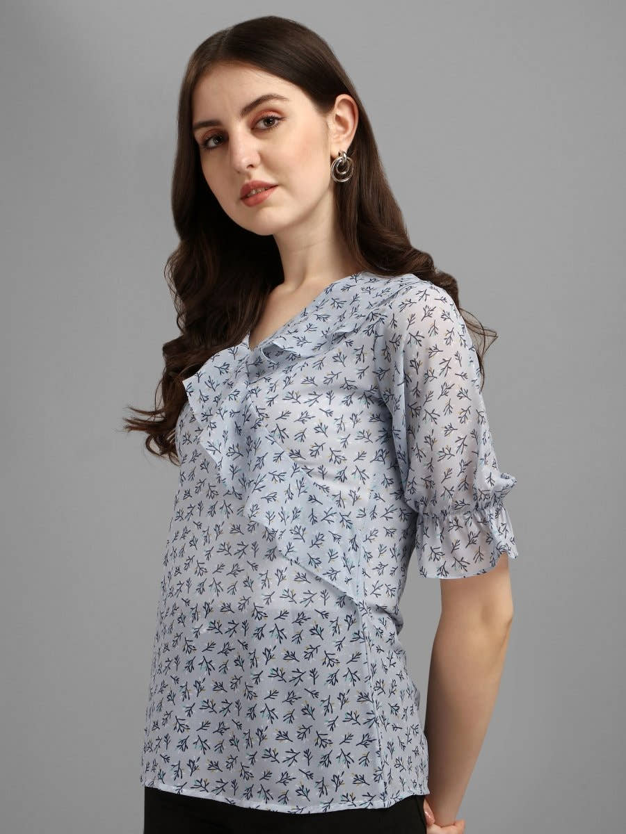 Minimal Grey Women's Top - Masakali.Co™